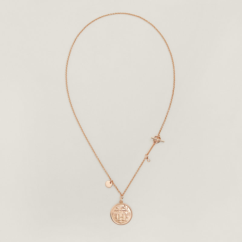 Collier Hermès Ex-Libris, moyen modèle | Hermès Canada